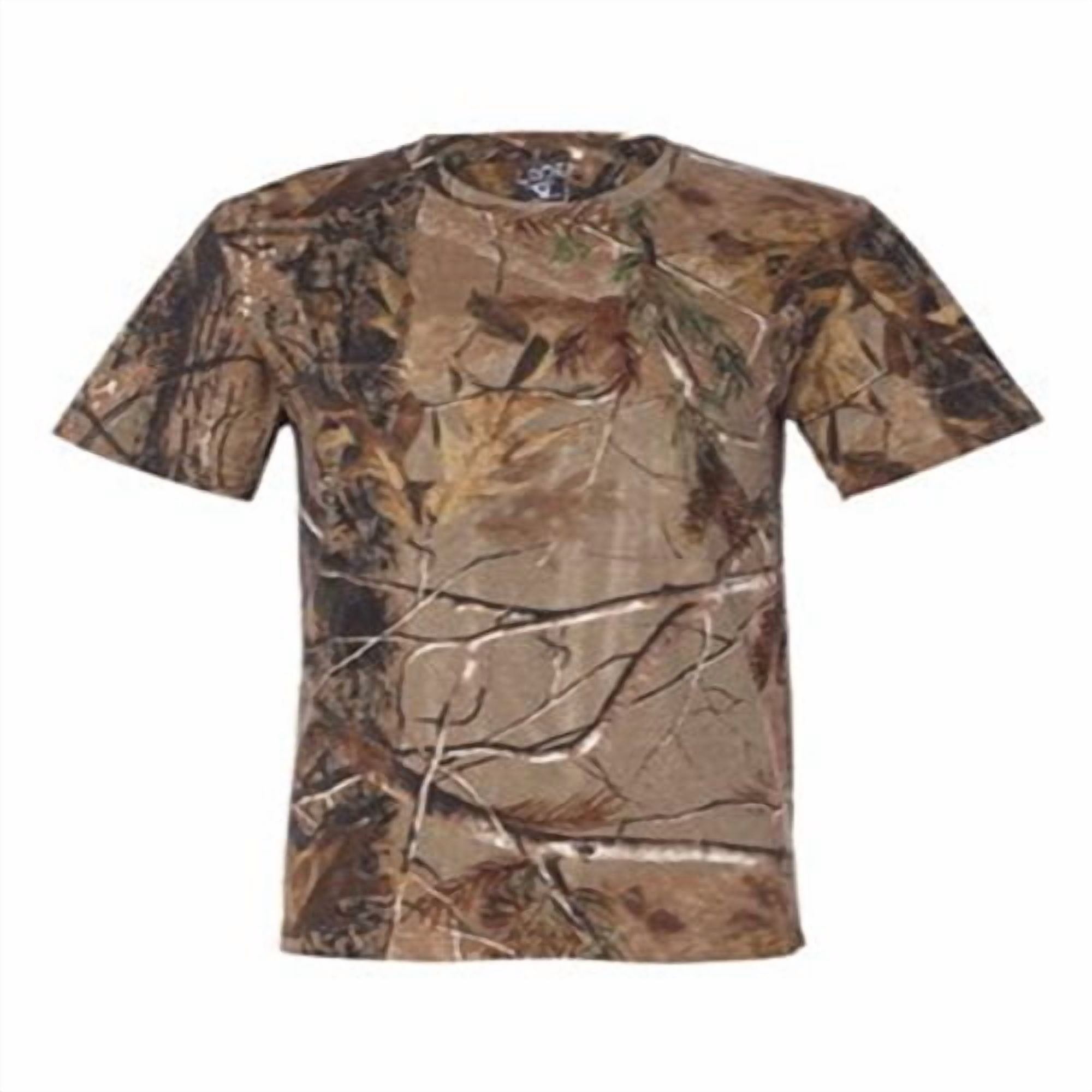 Code Five Realtree Camo T-Shirt, 100% Ringspun Cotton, Casual Summer ...