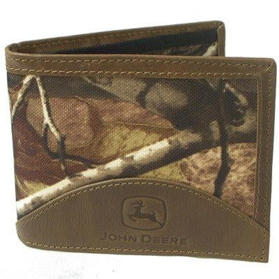 Men's Realtree Nylon and Leather Billfold Wallet