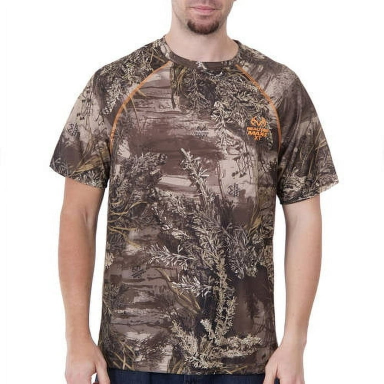 Men's Realtree Performance Short Sleeve Tee - Walmart.com