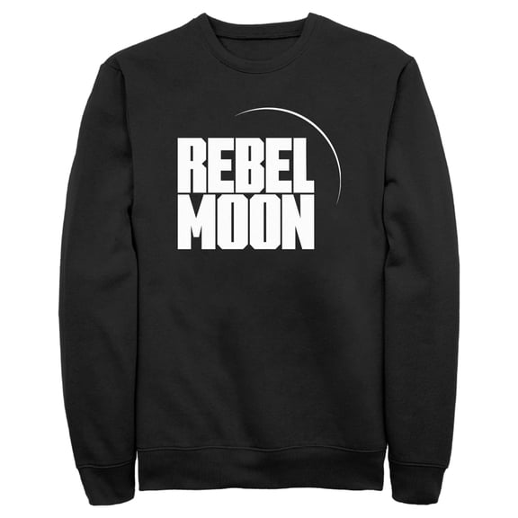Men's Rebel Moon Classic Logo Sweatshirt Black X Large