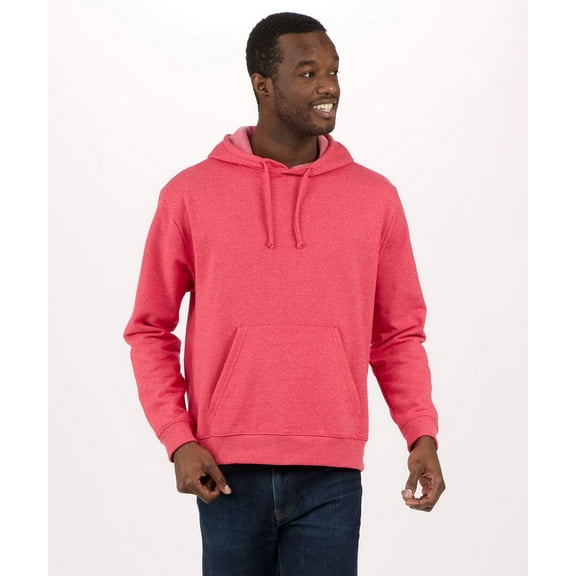 Boxercraft EM5370 Recrafted Fleece Hoodie-Recover Red-XS
