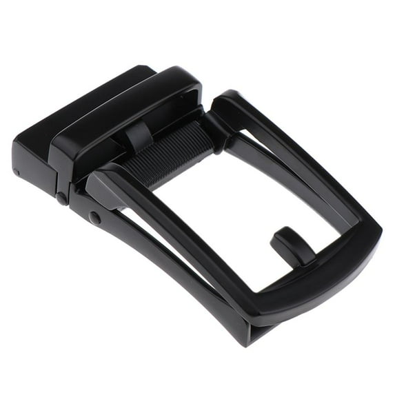 Men's Rectangular Ratchet Automatic Slide Belt Buckle Replacement Buckle Only
