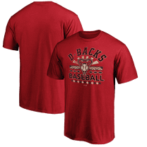 Men's Red Arizona Diamondbacks Team Adrenaline T-Shirt