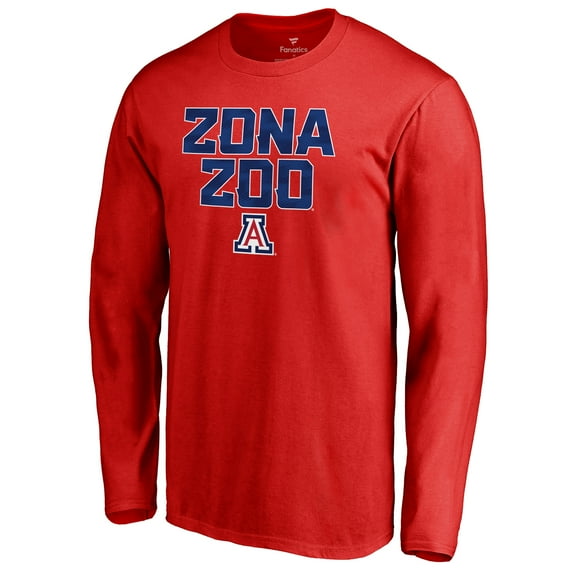 Men's Red Arizona Wildcats Hometown Collection Long Sleeve T-Shirt