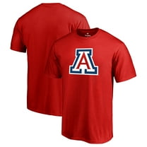 Men's Red Arizona Wildcats Primary Logo T-Shirt