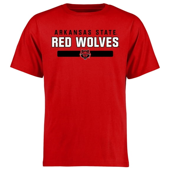 Men's Red Arkansas State Red Wolves Team Strong T-Shirt