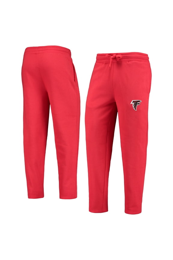 Men's Red Atlanta Falcons Starter Option Run Sweatpants
