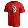 thumbnail image 1 of Men's Red Atlanta Hawks Gradient Logo T-Shirt, 1 of 4