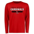 thumbnail image 1 of Men's Red Ball State Cardinals Team Strong Long Sleeve T-Shirt, 1 of 2