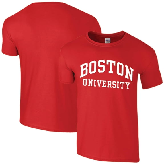 Men's Red Boston University T-Shirt