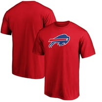 Men's Fanatics Red Buffalo Bills Primary Logo T-Shirt