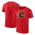 thumbnail image 1 of Men's  Red Calgary Flames Alternate Logo T-Shirt, 1 of 3