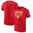 thumbnail image 1 of Men's Red Calgary Flames Native T-Shirt, 1 of 3