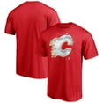 thumbnail image 1 of Men's  Red Calgary Flames Snow Logo T-Shirt, 1 of 3
