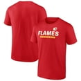 thumbnail image 1 of Men's Red Calgary Flames Spirit T-Shirt, 1 of 3