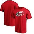 thumbnail image 1 of Men's Red Carolina Hurricanes Logo T-Shirt, 1 of 3
