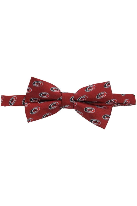 Men's Red Carolina Hurricanes Repeat Bow Tie
