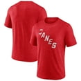 thumbnail image 1 of Men's  Red Carolina Hurricanes Wraparound Tri-Blend T-Shirt, 1 of 3
