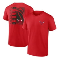 Men's  Red Chicago Bulls For the Team T-Shirt
