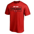 thumbnail image 1 of Men's Red Chicago Bulls We Are Iconic Collection T-Shirt, 1 of 3