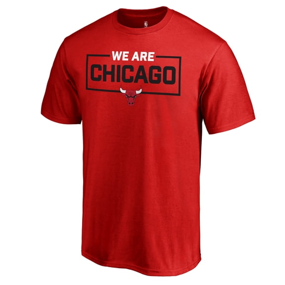 Men's Red Chicago Bulls We Are Iconic Collection T-Shirt