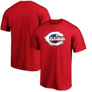 Men's Red Cincinnati Reds Banner Wave T-Shirt