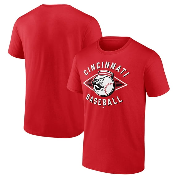 Men's Red Cincinnati Reds Classic Diamond T-Shirt