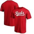 thumbnail image 1 of Men's Red Cincinnati Reds Official Wordmark T-Shirt, 1 of 3