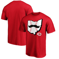 Men's Red Cincinnati Reds Team Adrenaline T-Shirt