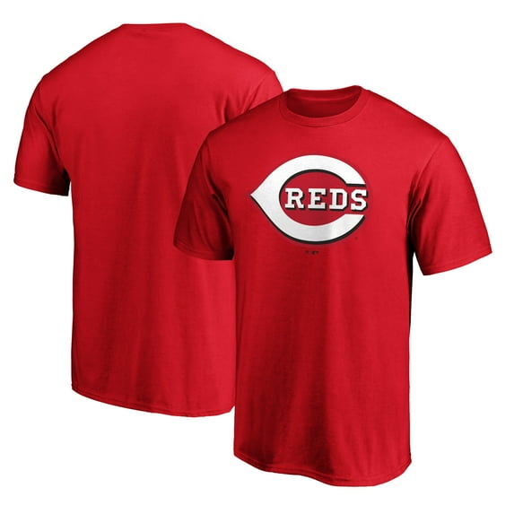 Men's Fanatics Red Cincinnati Reds Official Logo T-Shirt