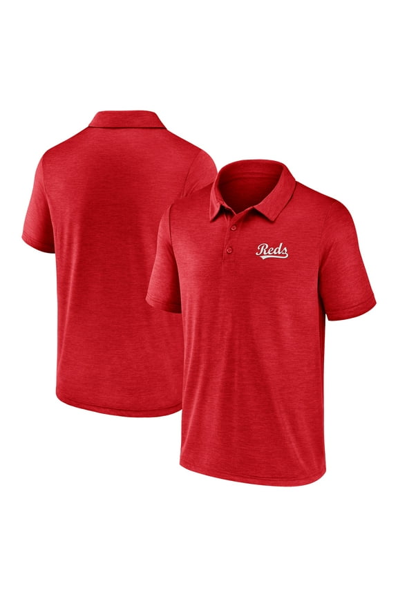 Men's  Red Cincinnati Reds Lightweight Unstoppable Polo
