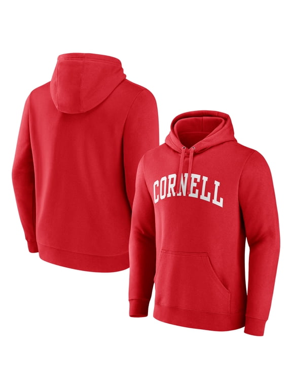 Men's Red Cornell Big Red Arch Pullover Hoodie