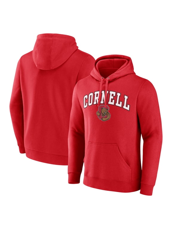 Men's Red Cornell Big Red Campus Pullover Hoodie