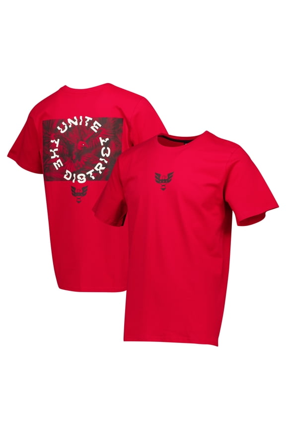 Men's Red D.C. United Street Heavyweight Relaxed T-Shirt