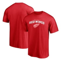 Men's Red Detroit Red Wings Team Lock Up T-Shirt