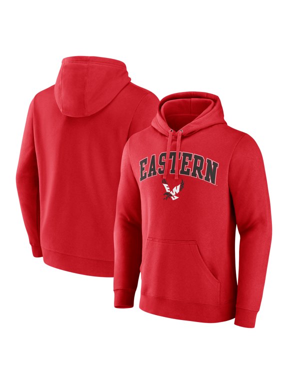 Men's Red Eastern Washington Eagles Campus Pullover Hoodie
