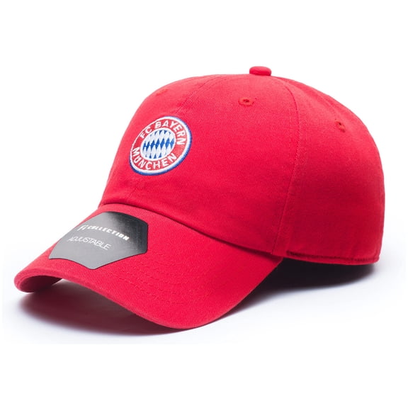 Men's Red Fi Collection Bayern Munich Adjustable Dad Hat - OSFA