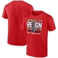 thumbnail image 1 of Men's Red Florida Panthers Back-To-Back Stanley Cup Champions Local T-Shirt, 1 of 4