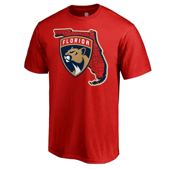 Men's Red Florida Panthers Hometown Collection Local T-Shirt