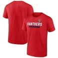 thumbnail image 1 of Men's Red Florida Panthers Spirit T-Shirt, 1 of 3
