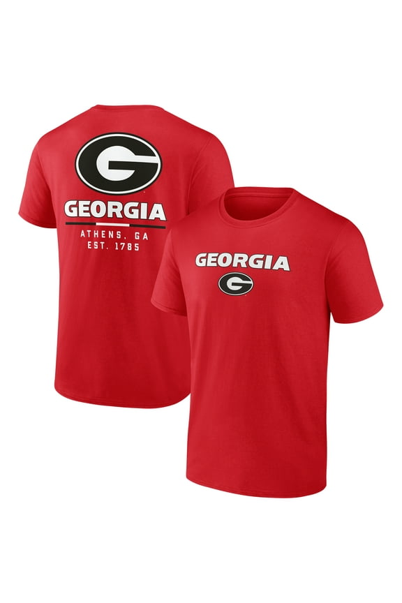 Men's Red Georgia Bulldogs Game Day T-Shirt