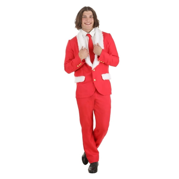 Men's Red Holiday Santa Suit