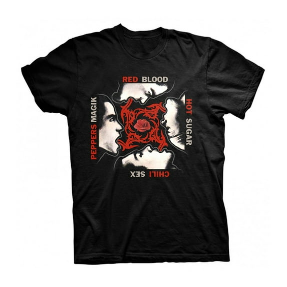 Men's Red Hot Chili Peppers Blood Sugar Sex Magik T-shirt XX-Large Black