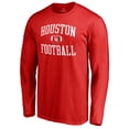 thumbnail image 1 of Men's Red Houston Cougars First Sprint Long Sleeve T-Shirt, 1 of 3