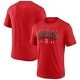thumbnail image 1 of Men's  Red Houston Rockets Backboard Tri-Blend T-Shirt, 1 of 3