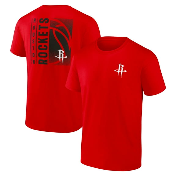 Men's  Red Houston Rockets For the Team T-Shirt
