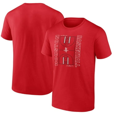 Men's  Red Houston Rockets Michelob Ultra Full Court T-Shirt