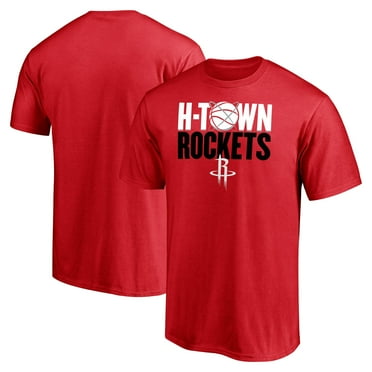 Men's Red Houston Rockets Push Ahead T-Shirt