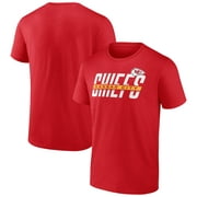 Men's Red Kansas City Chiefs Big Strike T-Shirt