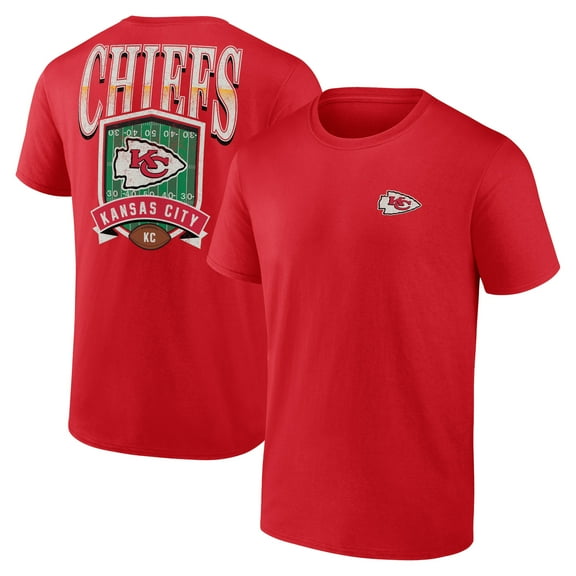 Men's Red Kansas City Chiefs Full Range T-Shirt